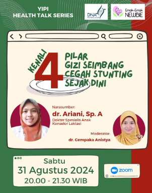 Kenali 4 pilar gizi seimbang cegah stunting sejak dini
